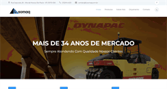 Desktop Screenshot of lusomaq.com.br